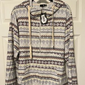 Ampersand Ave Aztec 1/2 zip